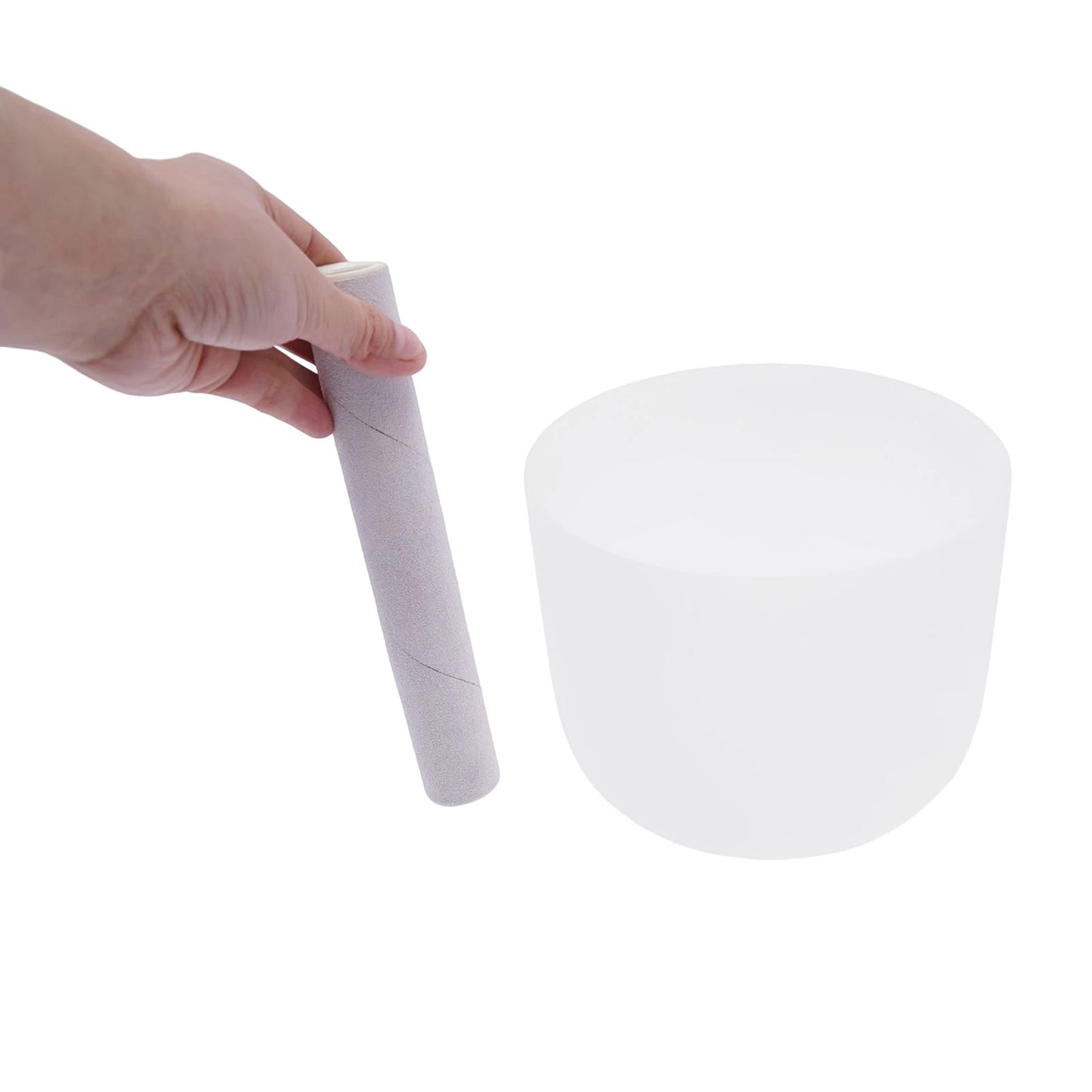 Perfect Pitch Crystal Sing Bowl for Mindfulness and Sound Healing