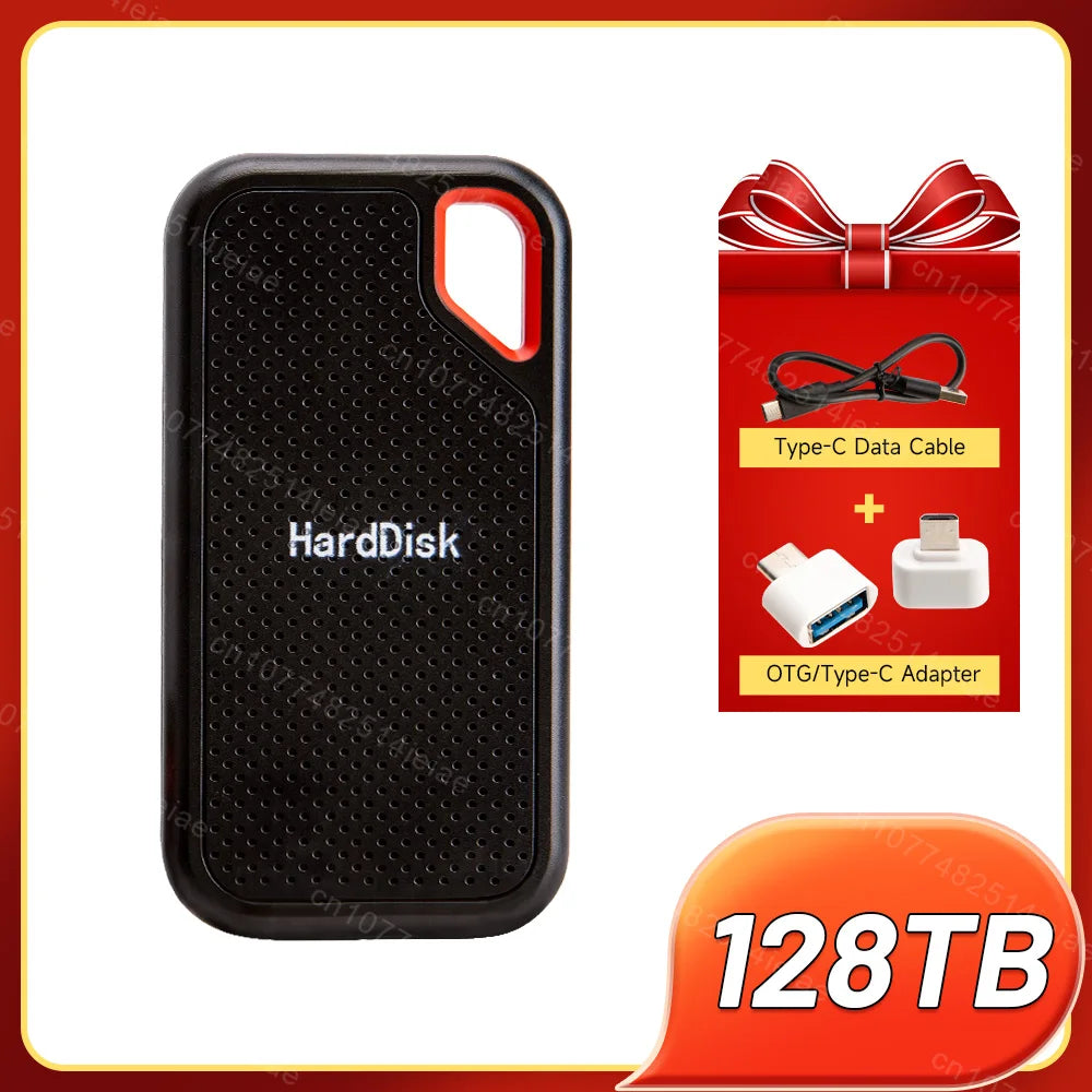 Portable External SSD 2TB High Capacity Solid State Drive USB 3.2 Gen2 Ultra Fast Storage for Game Files by Home for Health and Beauty