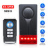 Wireless Vibration Bike Alarm With Remote Control Anti-Theft Alarm 110dB Loud Bike Door Window Alarm Home Safety System by Home for Health and Beauty