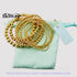 Waterproof Charm Beads Stackable Bracelets Bangles Fashion Fine Jewelry Gift For Women Anniversary Birthday by Home for Health and Beauty