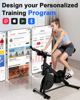Exercise Bike, 32-Level Magnetic Resistance Stationary Bikes for Home, Low Noise Workout Cycling Bike for Home by Home for Health and Beauty