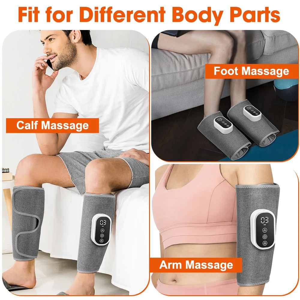 360 Degree Air Pressure Calf Massager With Heating