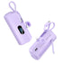 Mini Portable Battery Pack Charger 5000mAh Power Bank,Built-in iOS Interface & USB-C Cable Cell Phone Portable Power,LED Display by Home for Health and Beauty