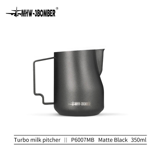 Turbo Milk Frothing Pitcher Stainless Steel