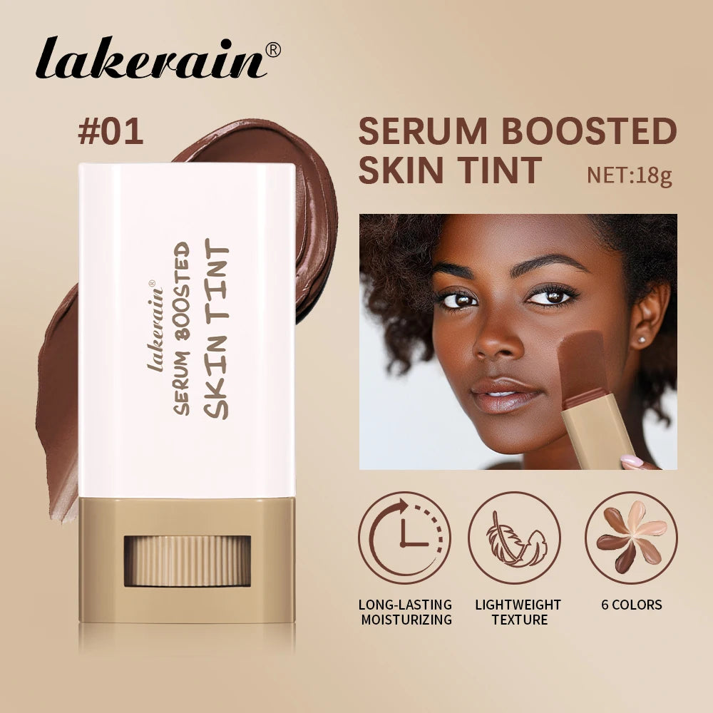 Skin Tint Foundation Stick Serum Concealer Set Long Lasting Makeup by Home for Health and Beauty