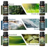 Fragrance Oils Set Nature Theme For Aromatherapy Diffusers by Home for Health and Beauty