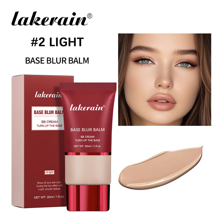 Lakerain Matte Foundation Base Cream Long-lasting Soft Focus Matte Natural Fit Coverage Concealer Waterproof Face Base Makeup by Home for Health and Beauty