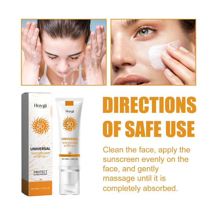 Hoygi Sunscreen Whitening Face Base SPF50 Moisturizing UV Protection by Home for Health and Beauty
