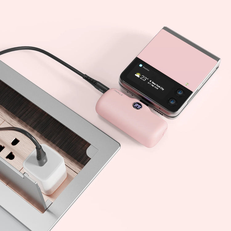 Mini Fast Charging Power Bank With LED Display by Home for Health and Beauty