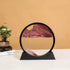 3D Moving Sand Art Glass Frame Deep Sea Quicksand Decor by Home for Health and Beauty