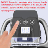 Foreverlily Fascia Gun High Frequency Vibration Massager Back Waist Shoulders by Home for Health and Beauty