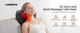 Electric Shiatsu Back Neck Massager with Heat,Ultra-Quiet Ergonomic 3D Kneading Massage Pillow for Full Body,Shoulder Leg Calf by Home for Health and Beauty