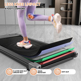 2in1 Under Desk Treadmill With LED Display by Home for Health and Beauty