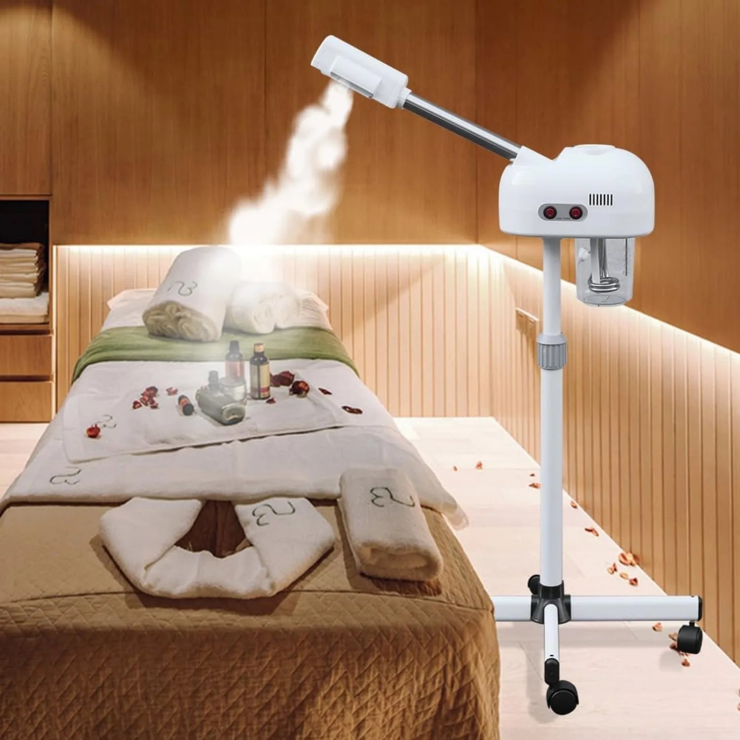 Professional Facial Steamer 360 Degree Rotating Nozzle by Home for Health and Beauty