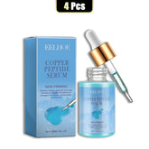 EELHOE Copper Peptide 30ml Facial Serum Moisturizing Firming Face Skin Increase Elasticity Anti Wrinkle Lines Daily Facial Care by Home for Health and Beauty
