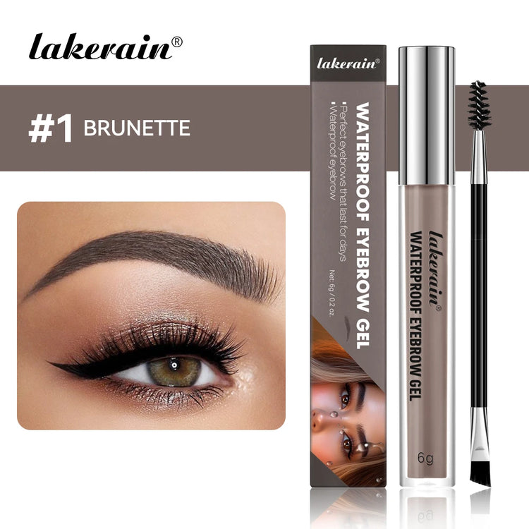 Waterproof Eyebrow Gel Smudge Proof Long Lasting Hold by Home for Health and Beauty