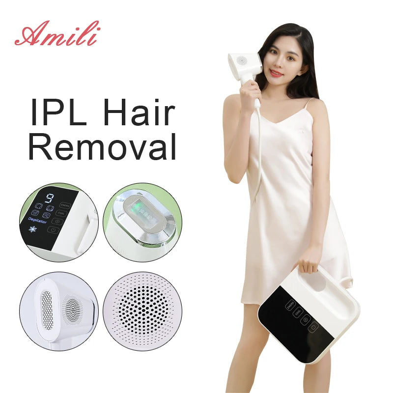IPL Laser Hair Removal Device With Cooling System