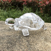 Crystal Turtle Ornament, Mini Turtle Statue, Lucky Ornament, Suitable for Home Office Desk Decoration, Home Decoration by Home for Health and Beauty
