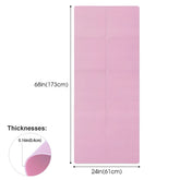 Yoga Mats Anti-slip 4MM Thick Sport Fitness Mat Blanket For Exercise Yoga And Pilates Gymnastics Mat Fitness Equipment by Home for Health and Beauty