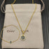 High-Quality Elegant and Simple Gold-Plated Round Bracelets and Necklaces Set by Home for Health and Beauty