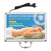 Hot Stones Massage Set, 18 Volcanic Rocks Body Massage Set, for Massage, Scraping, Hot Compress by Home for Health and Beauty