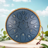 12 Inch Music Drum with Handbag Drumstick 15 Notes D Tone Ethereal Drum Yoga Meditation Sound Healing Beginner Hand Drum by Home for Health and Beauty