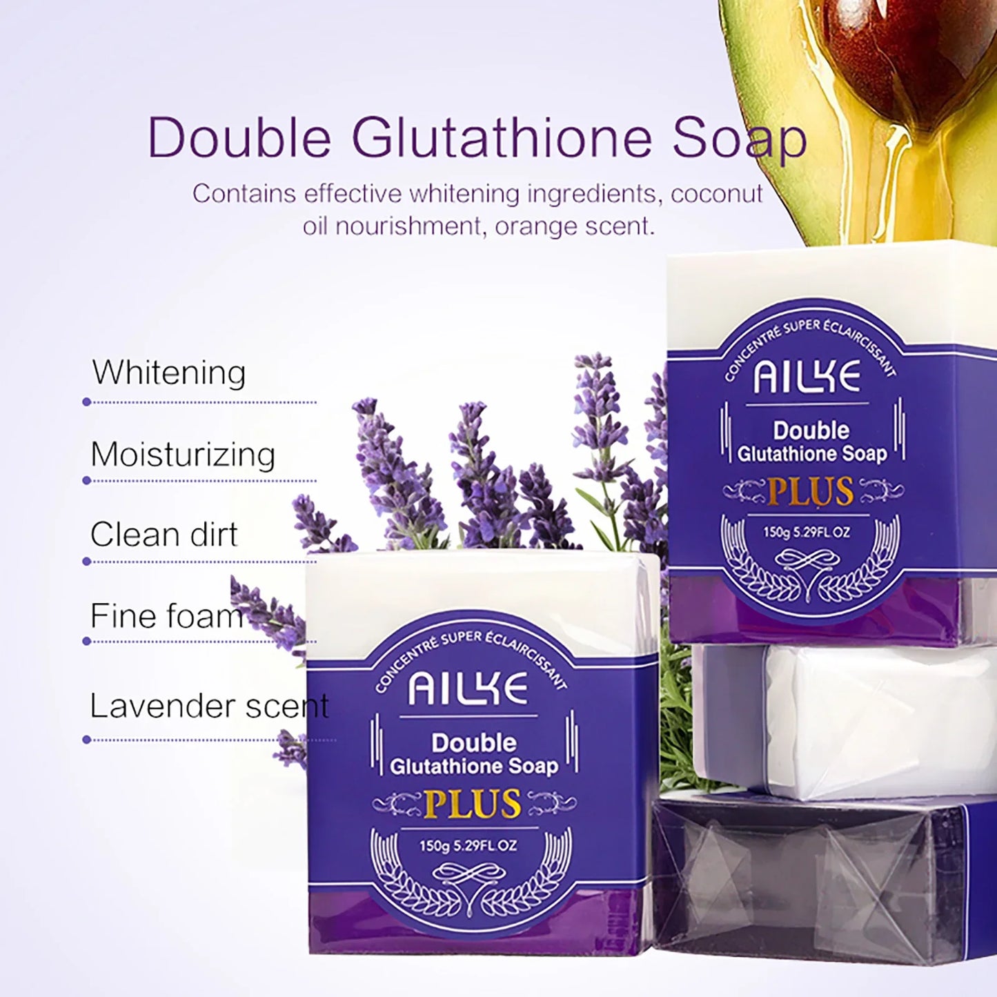 Double Glutathione Plus Soap For Face And Body