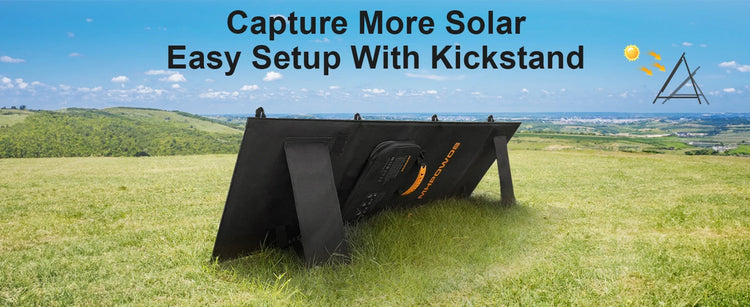 Portable Solar Charger 18V 60W / 45W Foldable Solar Panel for Solar Generators Outdoor Camping Travel Powerbank Phone by Home for Health and Beauty