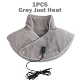 Neck Massager Brace Electric Heating Shoulder Pad With 3 Levels by Home for Health and Beauty
