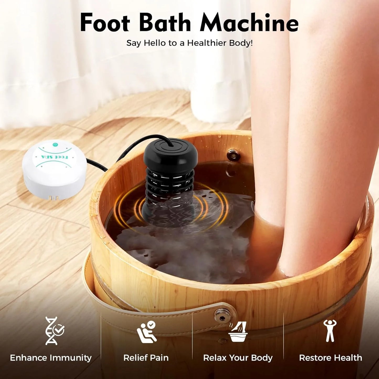 Portable Ionic Foot Spa For Home And Salon Use