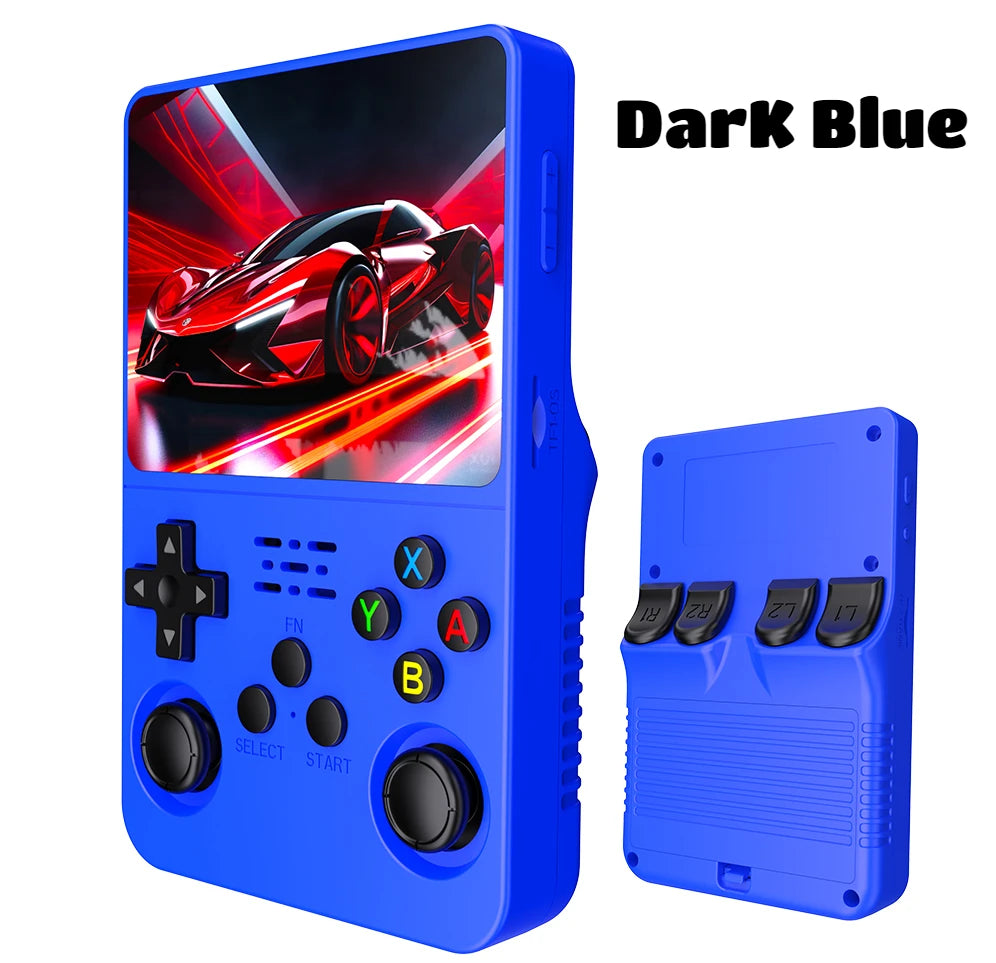 Retro Handheld Game Console Linux System 3.5 Inch 256G 128G R36S IPS Portable Pocket Player 64GB Video Gaming Kids Gifts by Home for Health and Beauty