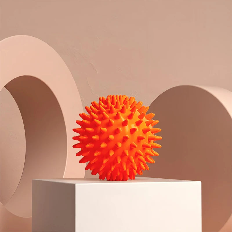Foot massage ball with spikes pilates yoga Sports Fitness Muscle Relaxation massage ball plantar fasciitis therapy ball AMQ001 by Home for Health and Beauty