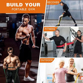 Resistance Bands For Pull Up Assistance And Fitness Training by Home for Health and Beauty
