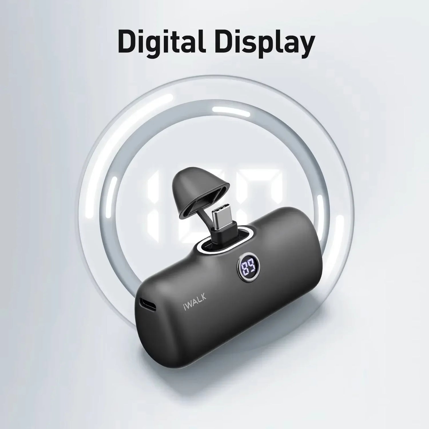Mini Fast Charging Power Bank With LED Display by Home for Health and Beauty