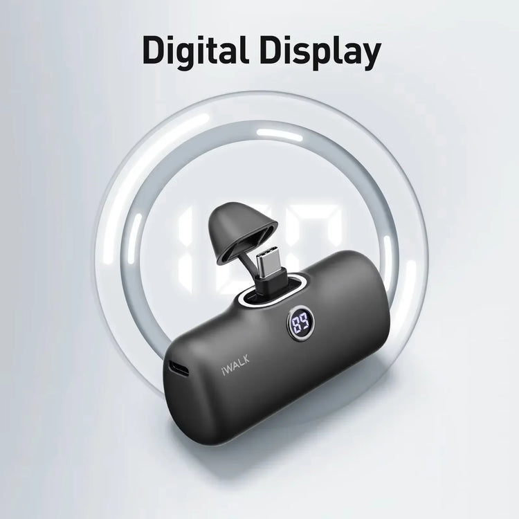 Mini Fast Charging Power Bank With LED Display by Home for Health and Beauty