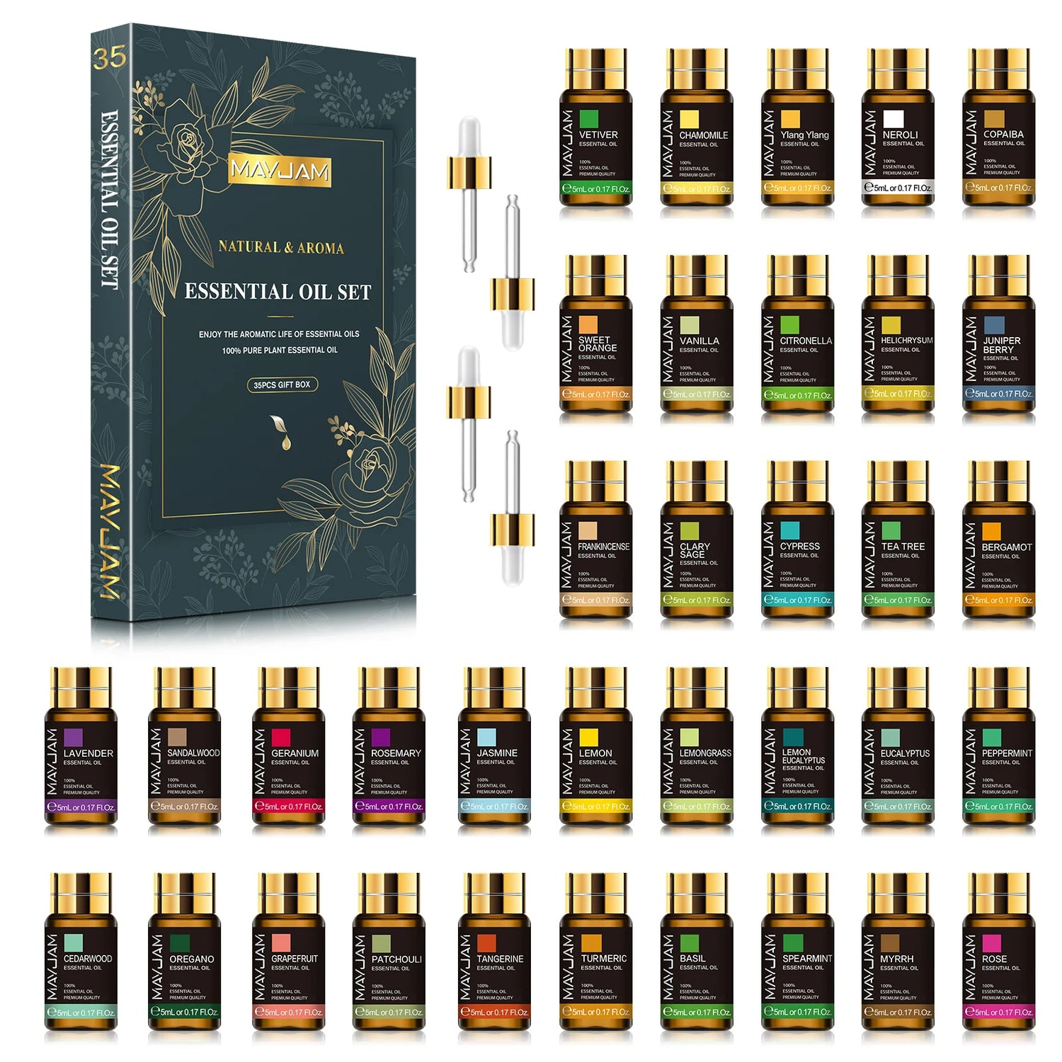 Essential Oils Set For Humidifier Diffuser Air Freshener by Home for Health and Beauty