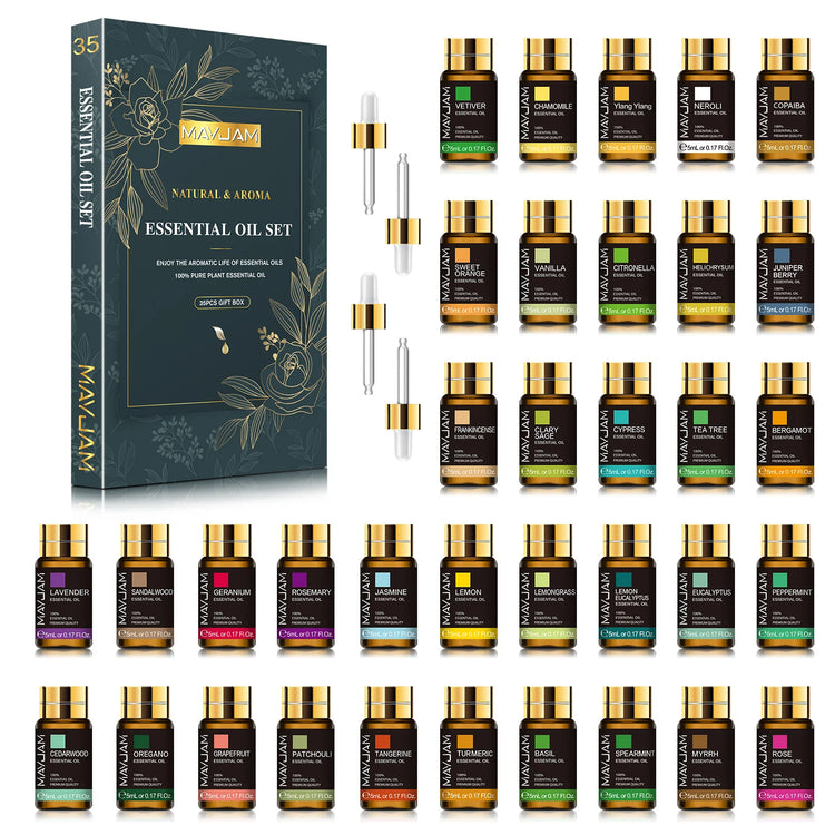 Essential Oils Set For Humidifier Diffuser Air Freshener by Home for Health and Beauty