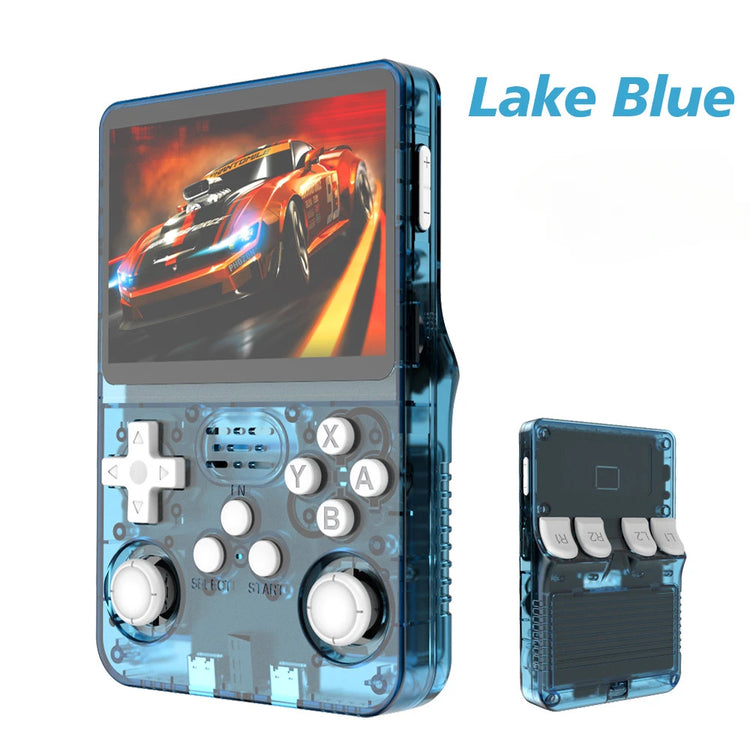 Retro Handheld Game Console Linux System 3.5 Inch 256G 128G R36S IPS Portable Pocket Player 64GB Video Gaming Kids Gifts by Home for Health and Beauty
