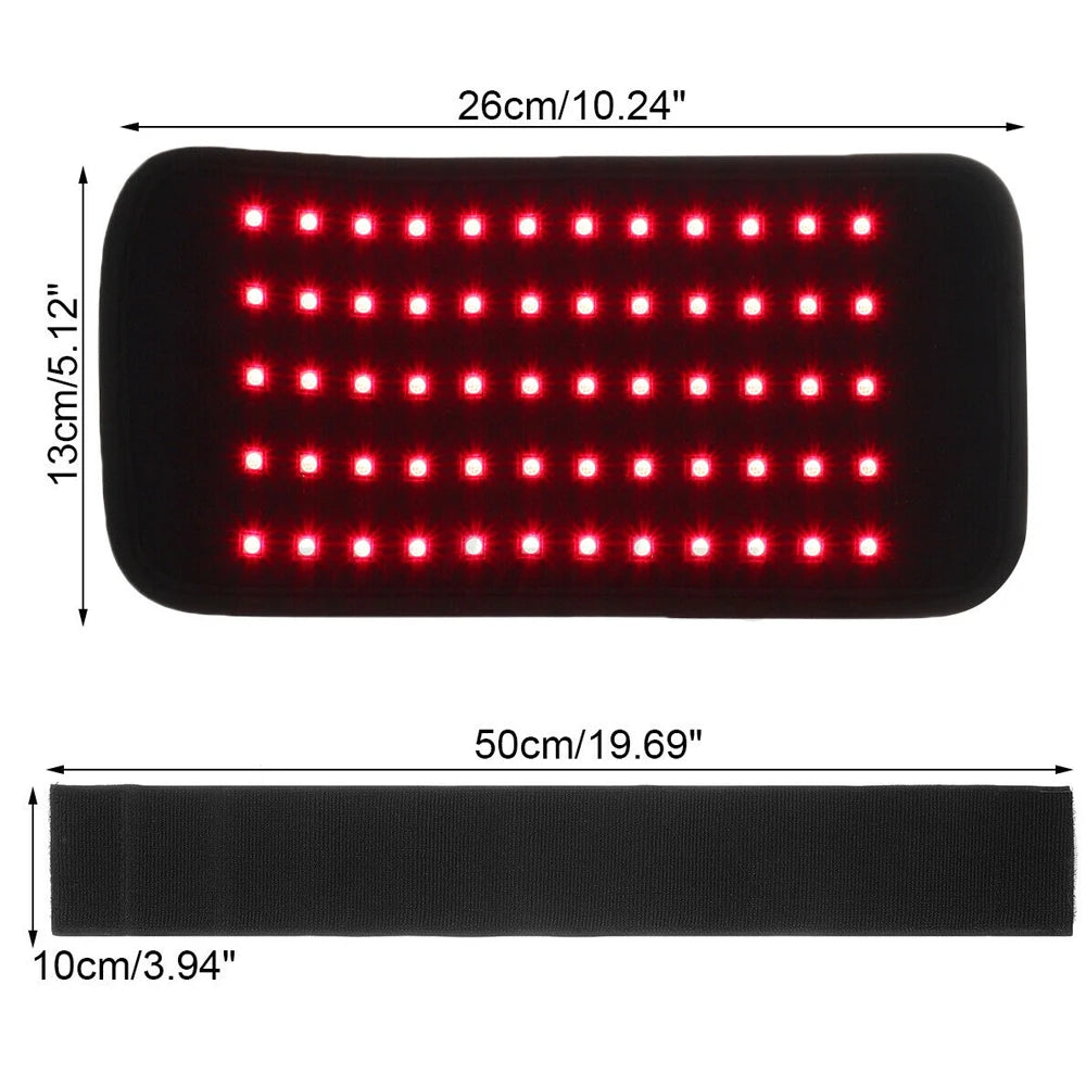 LED Portable Heat Pad For Face And Body Pain Relief by Home for Health and Beauty