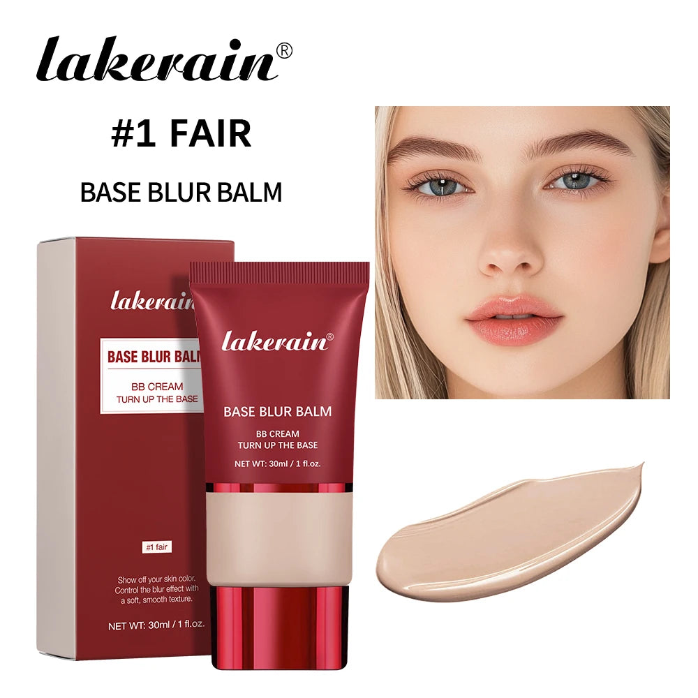 Lakerain Matte Foundation Base Cream Long-lasting Soft Focus Matte Natural Fit Coverage Concealer Waterproof Face Base Makeup by Home for Health and Beauty