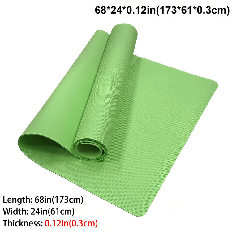 Foldable Yoga Mat Eco Friendly EVA Folding Travel Fitness Exercise Mat 3mm/4mm/6mm Thicknesses for Yoga Pilates & Floor Workouts by Home for Health and Beauty