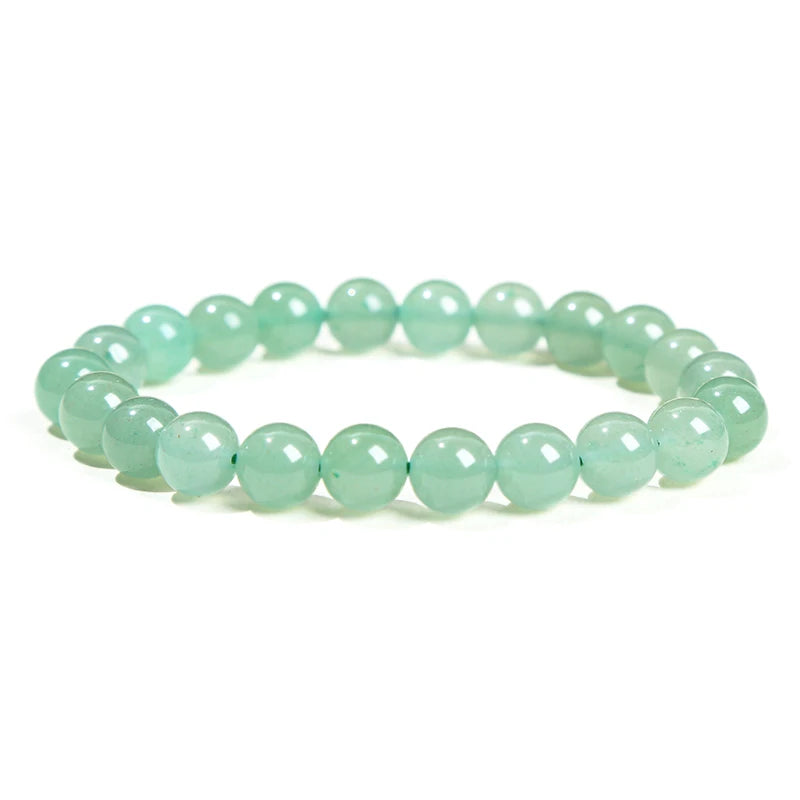 JD Natural Stone Beads Bracelet Amethyst Tiger Eye Crystal Quartz Agate Gem Beads Bangles Women Men Reiki Healling Jewelry Gift by Home for Health and Beauty