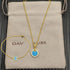 High-Quality Elegant and Simple Gold-Plated Round Bracelets and Necklaces Set by Home for Health and Beauty