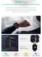 Smart Watch, for Men and Women (Answering/Making Calls) Fitness Tracker, More than 120 Sports Modes, Sleep Monitoring, Pedometer by Home for Health and Beauty