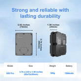 4G Anti-Theft GPS Tracker for Car/Motorcycle - ‌Strong Magnetic Vehicle Locator with Paid APP Tracking/Security Protection by Home for Health and Beauty