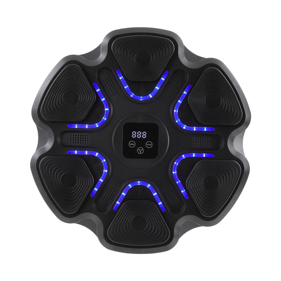 Hexagon Music Boxing Target With Dazzling Light, 9 Speed Settings And 9 Intensity Modes Smart Boxing Pad, Boxing Target Workout Machine For Adults, Children by Home for Health and Beauty