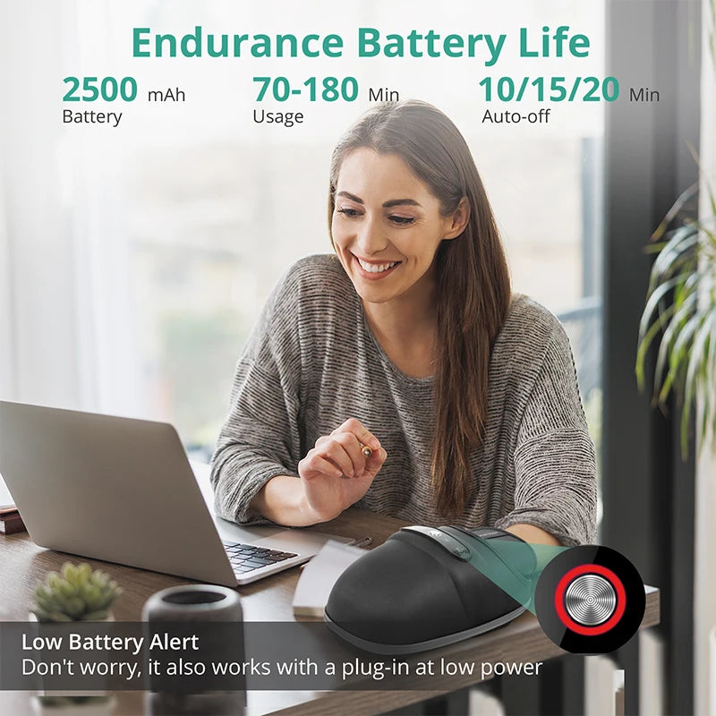 Wireless Hand Massager With Air Compression Palm Acupoint Massage