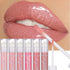 6 Luxurious Shimmering Lip Glosses Long-lasting color, easy to apply, leaving lips full and shiny. by Home for Health and Beauty