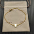 High-Quality Elegant and Simple Gold-Plated Round Bracelets and Necklaces Set by Home for Health and Beauty