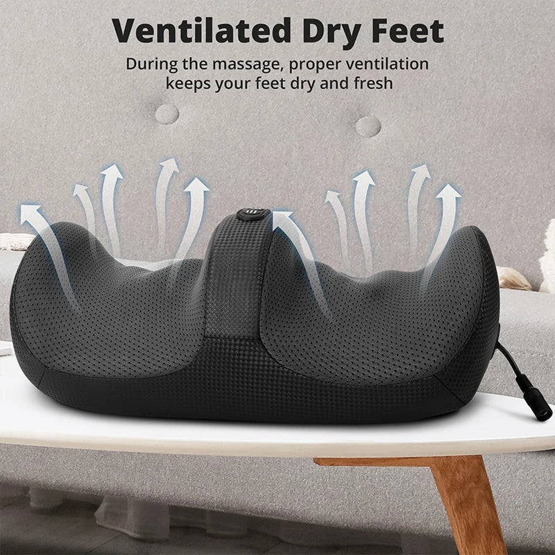 Medcursor Electric Foot Massager Shiatsu Kneading with Heat by Home for Health and Beauty
